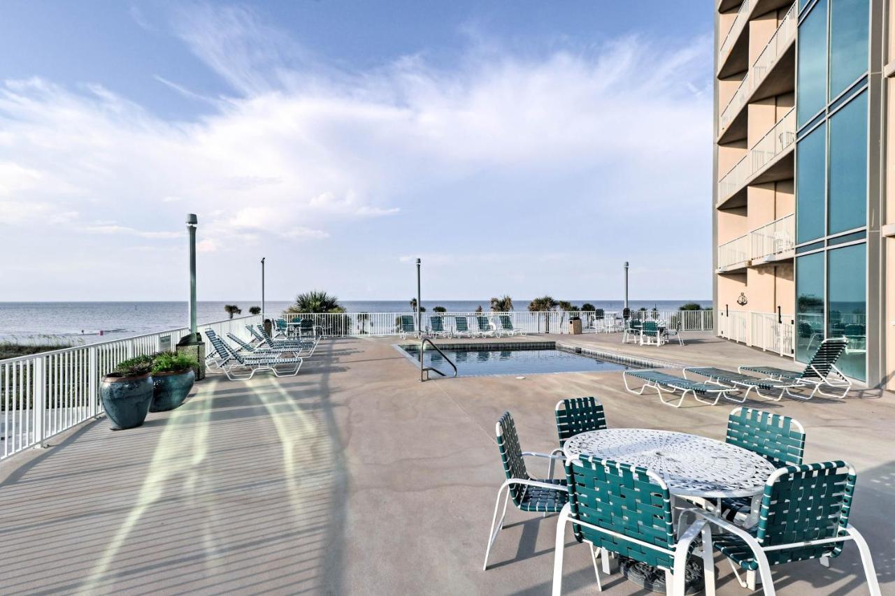 Lavish Beachfront Biloxi Condo With Pvt Patio And Pool! Extérieur photo